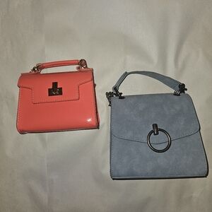 Lot of 2 Mini Crossbody Bags
